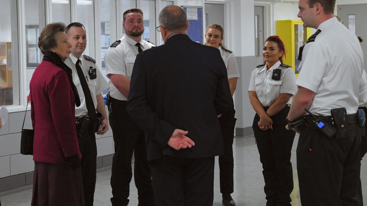HRH visits 3 prisons in 3 weeks!